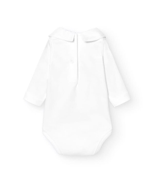 Body/romper punt kraagje (lange mouw) - Babidu