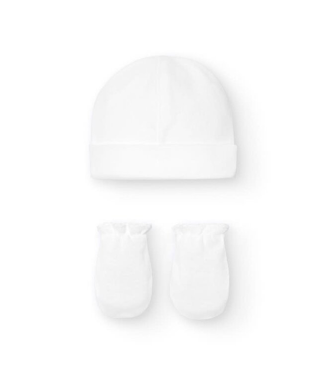 Set: Muts + wantjes (div. kleuren)- Babidu