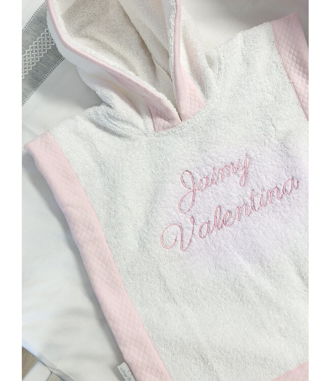 Poncho met naam (div. kleuren) - Little Mack