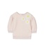 Tartine et Chocolat: Babykleding & Kinderkleding Sweater geborduurde bloemen Jardin Tropical - Tartine et Chocolat