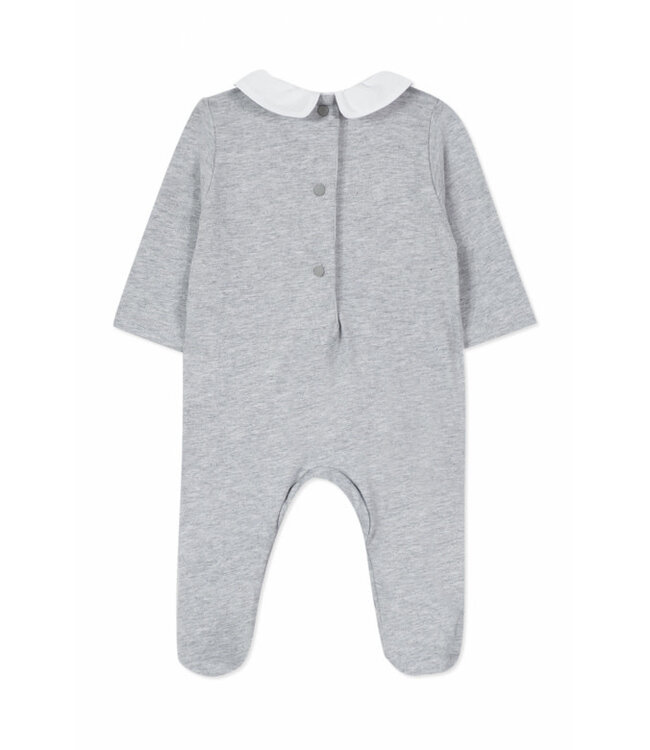 Babypakje TC logo geborduurd (lichtgrijs) - Tartine et Chocolat