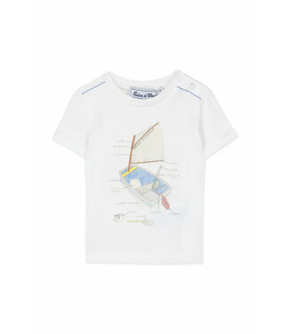 Tartine et Chocolat: Babykleding & Kinderkleding T-shirt print Avenue de la mer - Tartine et Chocolat