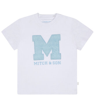 Mitch & Son T-shirt met logo - Mitch & Son