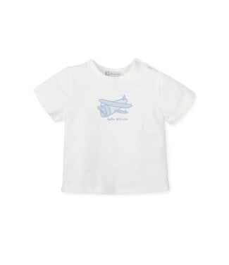 Tutto Piccolo: Babykleding & Kinderkleding T-shirt vliegtuig - Tutto Piccolo