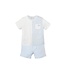 Tutto Piccolo: Babykleding & Kinderkleding Set 2-delig t-shirt + short streepmotief - Tutto Piccolo