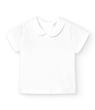 Babidu: Babykleding T-shirt met kraagje (korte mouw) - Babidu