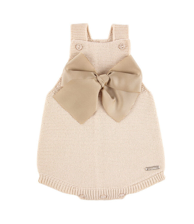 Shortie garter stitch + bow - Condor