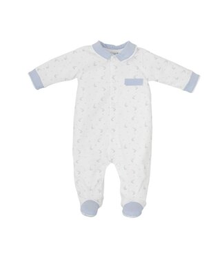 Babidu: Babykleding Pyjama bootjes (lichtblauw) -  Babidu