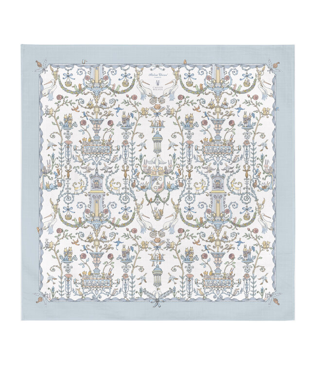 Carré Toile de Jouy Blue - Atelier Choux