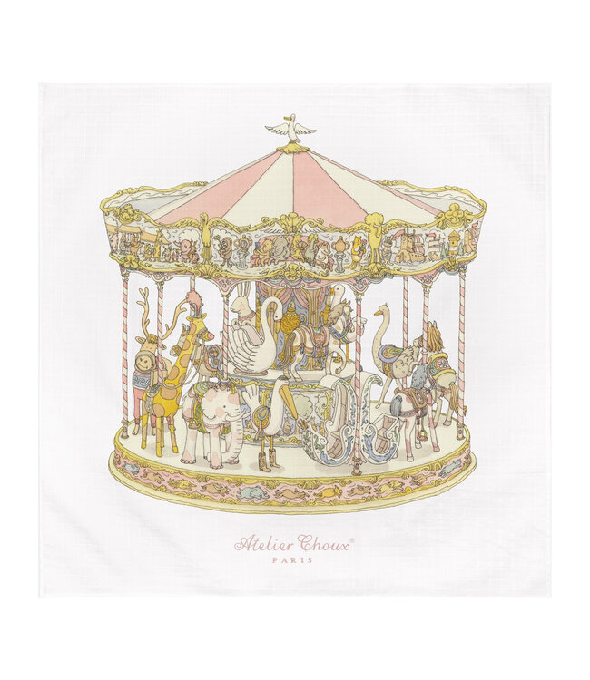 Carré Carousel Pink - Atelier Choux