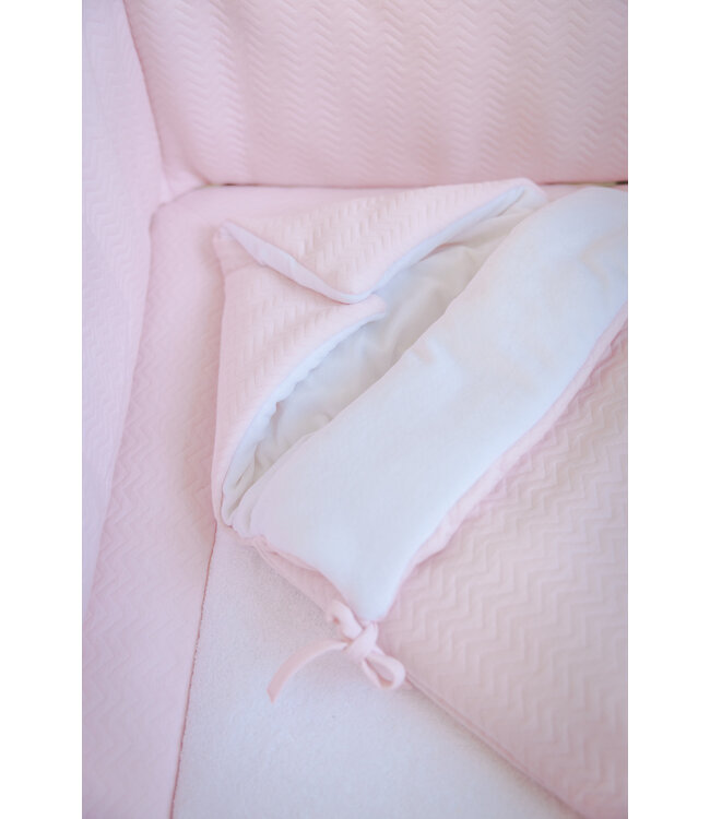 Box/bedomrander Chevron Light Pink - Poetree Kids