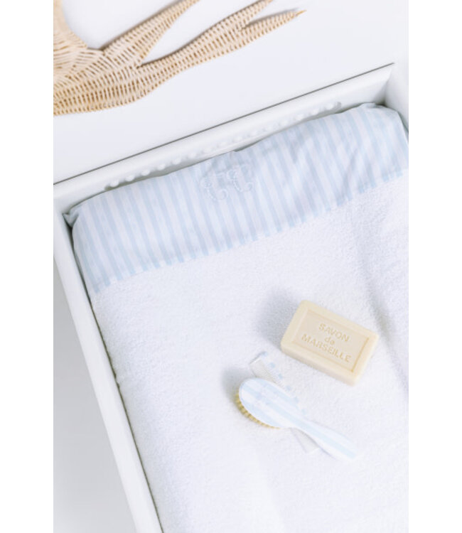 Borstel + Kam Garda (lichtblauw) - Tartine et Chocolat