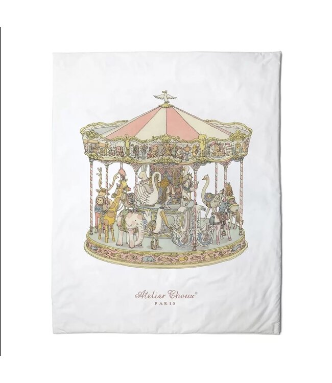 Quilt Monceau Mansion / Carousel Pink - Atelier Choux