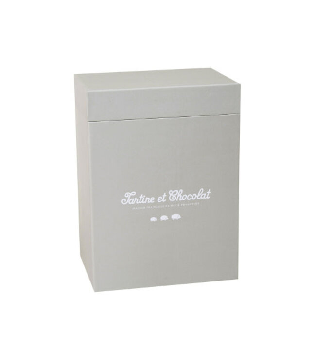 Knuffelkonijn Augustin 25cm (lichtroze) - Tartine et Chocolate