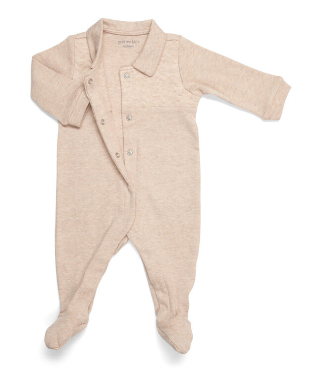 Babypakje Chevron Light Camel (boy) - Poetree Kids