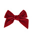 Condor: Kinderkousen & Kindermaillots Haarclip velvet (Velvet red) 10cm - Condor