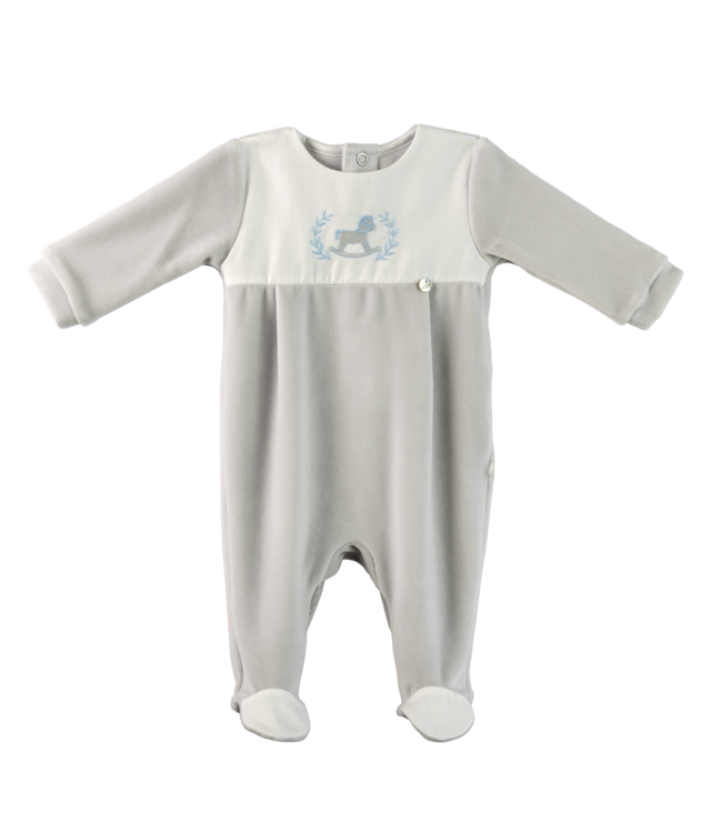 Babypakje hobbelpaard (lichtgrijs) - Purete