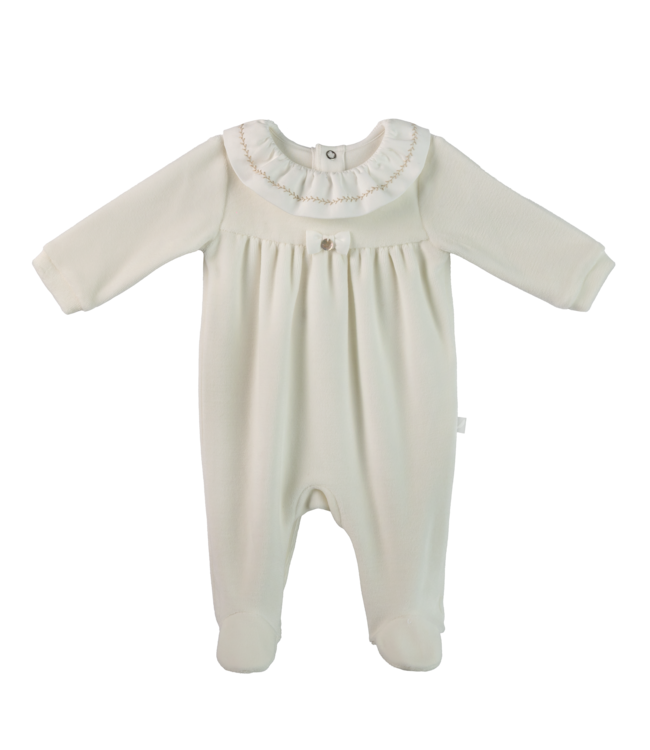 Babypakje geborduurd kraagje - Purete