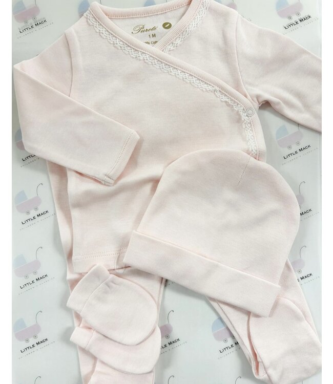 Babypakje Newborn 4-delig (div. kleuren) - Purete