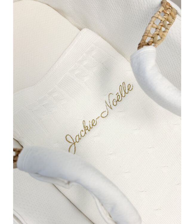 Deken Charmonix  (Wit) - Poetree Kids