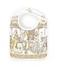 Satin Bib Carrousel (lichtroze) - Atelier Choux