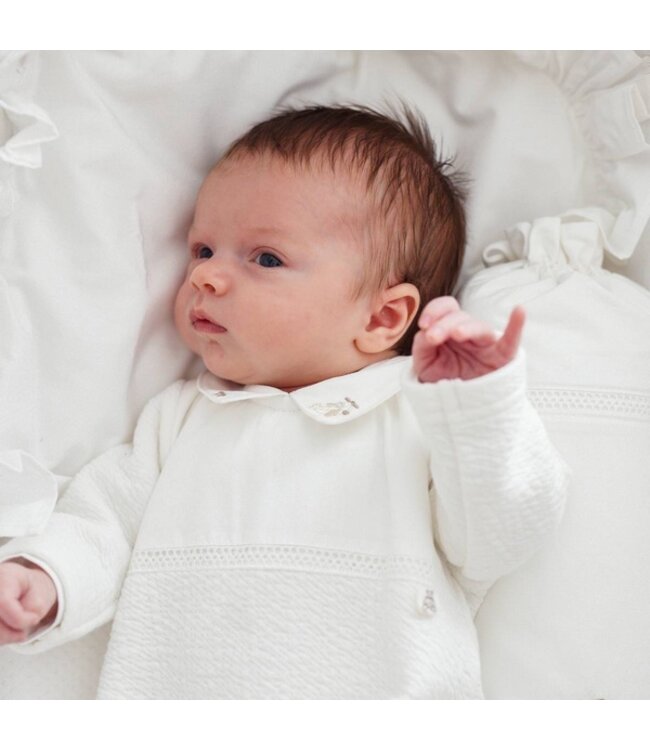 Babypakje Vliegtuig gewafeld katoen - Theophile et Patachou