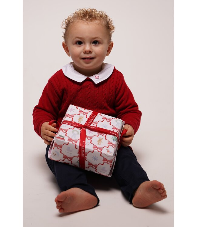 Body/romper punt kraagje (lange mouw) - Babidu