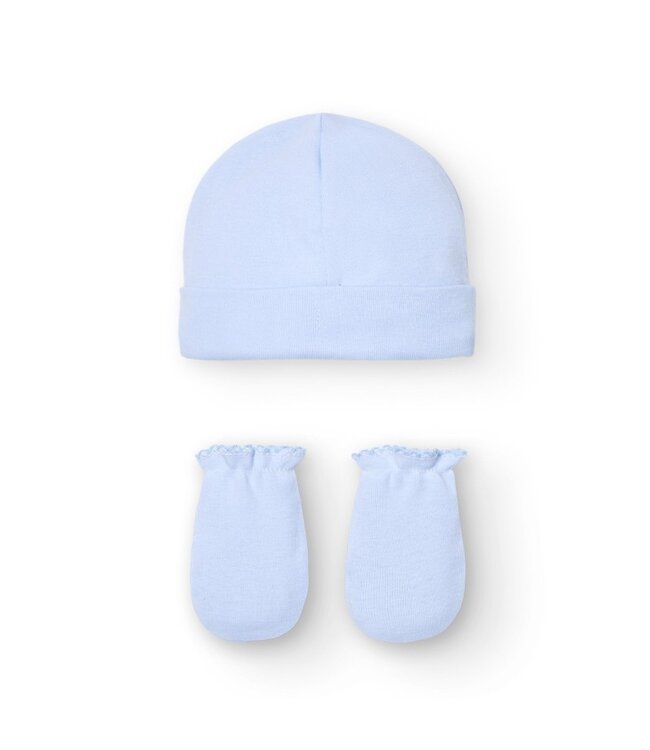 Set: Muts + wantjes (div. kleuren)- Babidu