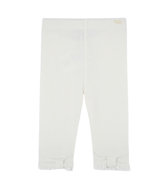 Tartine et Chocolat: Babykleding & Kinderkleding Legging rib met strik (Ecru) - Tartine et Chocolat