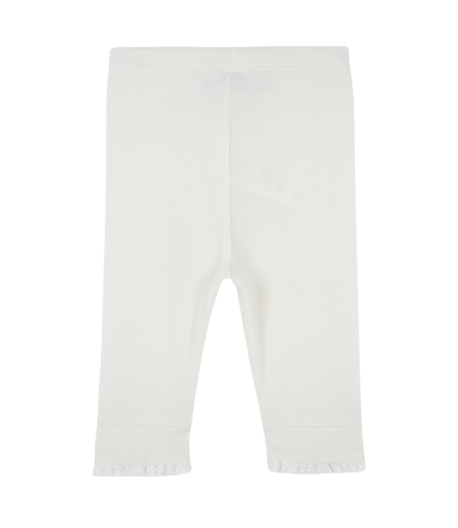 Legging rib met strik (Ecru) - Tartine et Chocolat