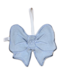 Speendoek bow + initiaal (div. kleuren) - Little Mack