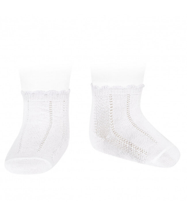 Sokjes opengewerkt (div. kleuren) - Condor