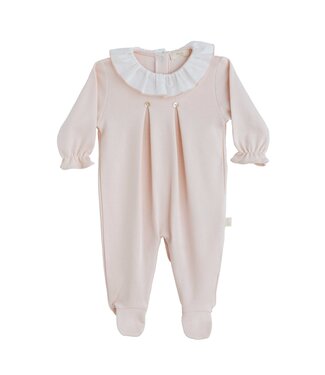 Baby Gi ( Baby & Kinderkleding) Babypakje  volant kraag (peach) - Baby Gi