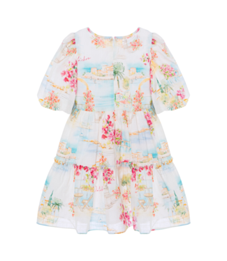 Patachou: Babykleding & Kinderkleding Jurk Poplin Riviera - Patachou