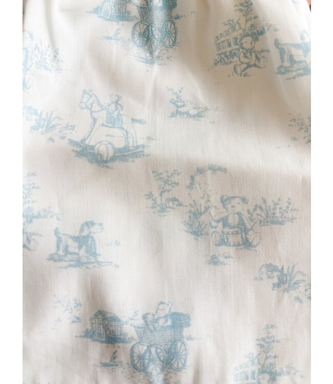 Pyjama Toile de Jouy (lichtblauw) - Purete