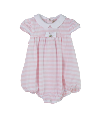 Pureté: Babykleding Shortie streep (lichtroze) - Purete