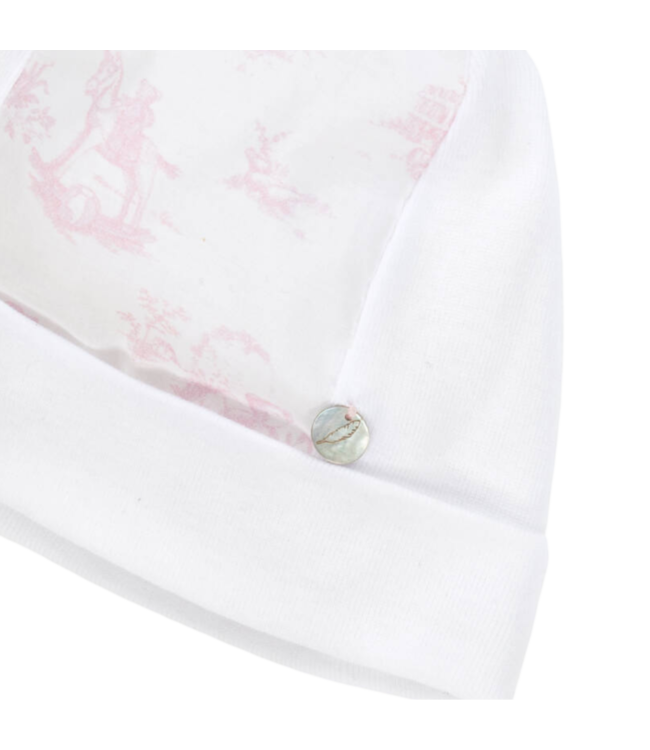 Mutsje Toile de Jouy (lichtroze) - Purete