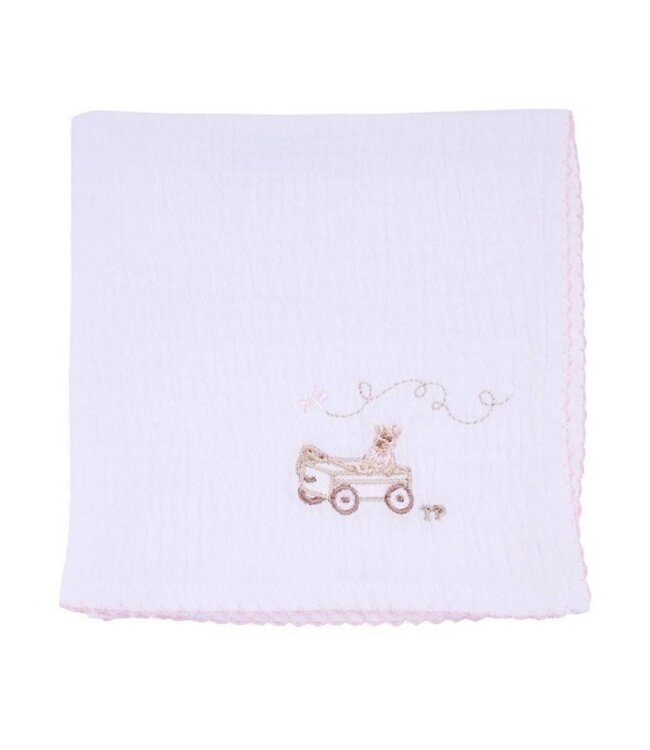 Hydrofiel / tetra doek schaap (lichtroze) - Theophile et Patachou