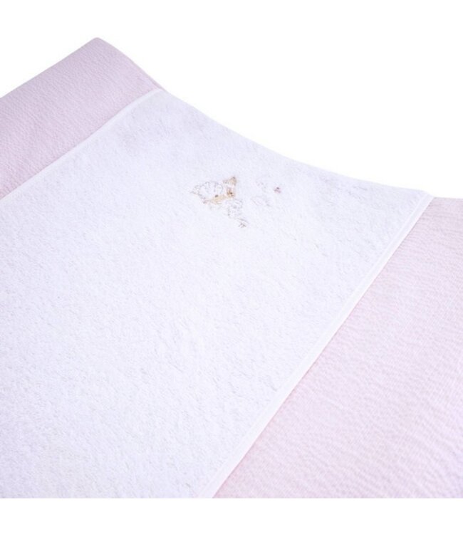 Aankleedkussenhoes Pink Garden Party - Theophile et Patachou