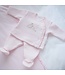 Théophile & Patachou: Exclusieve en tijdloze baby- & kinderproducten Babypakje tweedelig Pink Graden Party - Theophile et Patachou