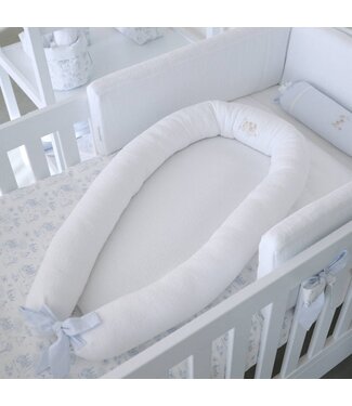 Théophile & Patachou: Exclusieve en tijdloze baby- & kinderproducten Babynestje Garden Party Blue - Theophile et Patachou