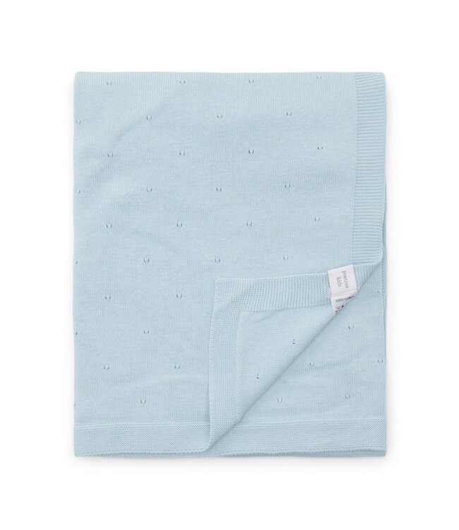 Deken Saint Tropez (lichtblauw) - Poetree Kids