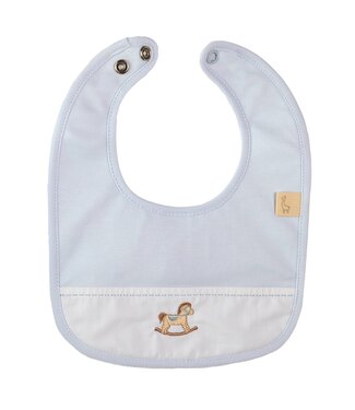 Baby Gi ( Baby & Kinderkleding) Slabber rocking horse (lichtblauw) - Baby Gi