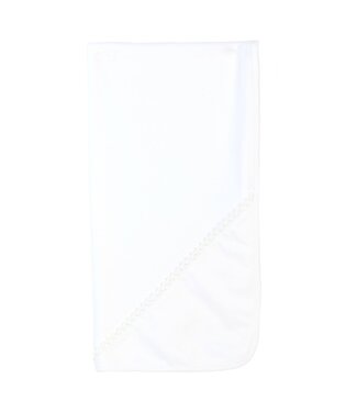 Baby Gi ( Baby & Kinderkleding) Hydrofiel met bies  (wit) - Baby Gi Baby Gi ( Baby & Kinderkleding) Hydrofiel met bies  (wit) - Baby Gi