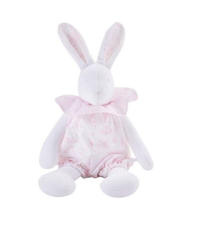 Knuffel Konijn Garden party pink - Theophile et Patachou