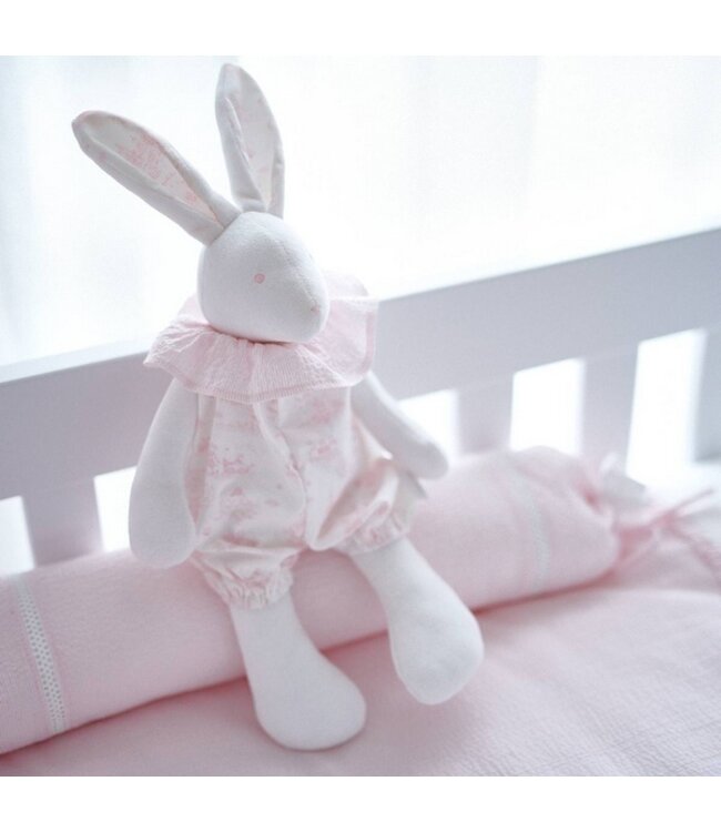 Knuffel Konijn Garden party pink - Theophile et Patachou