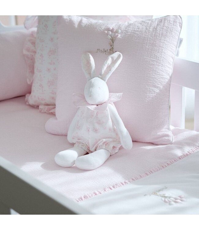 Knuffel Konijn Garden party pink - Theophile et Patachou