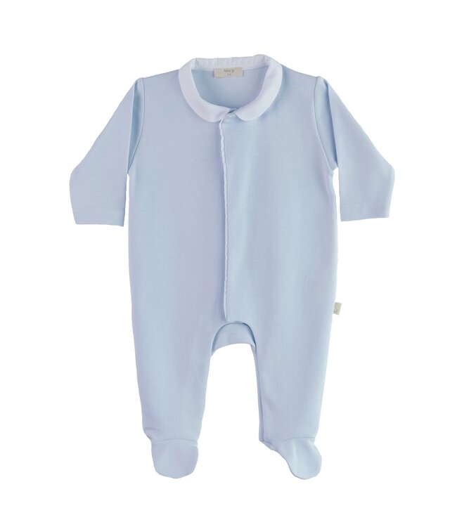 Babypakje velours (lichtblauw) - Baby Gi