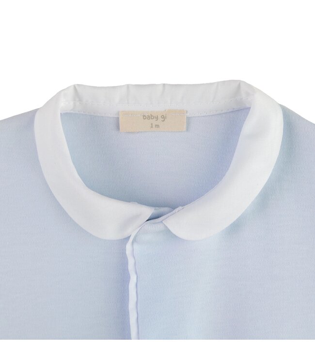 Babypakje velours (lichtblauw) - Baby Gi