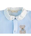Babypakje teddy velours (lichtblauw) - Baby Gi